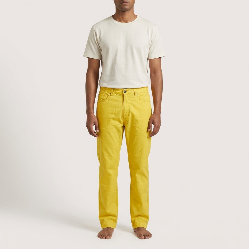 Puma Garment Dyed Long Pants Goldfinch