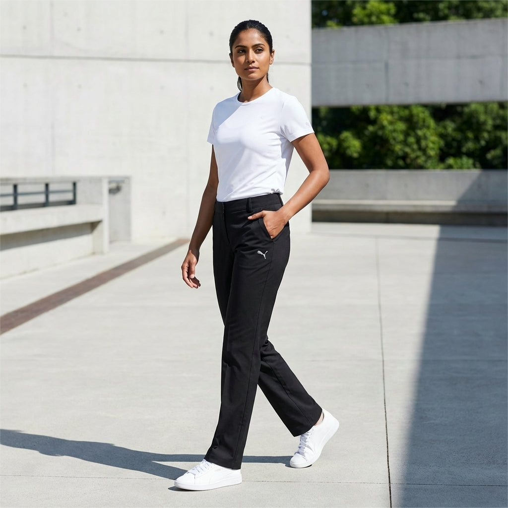 Puma Women's Golf Sateen Pants Black