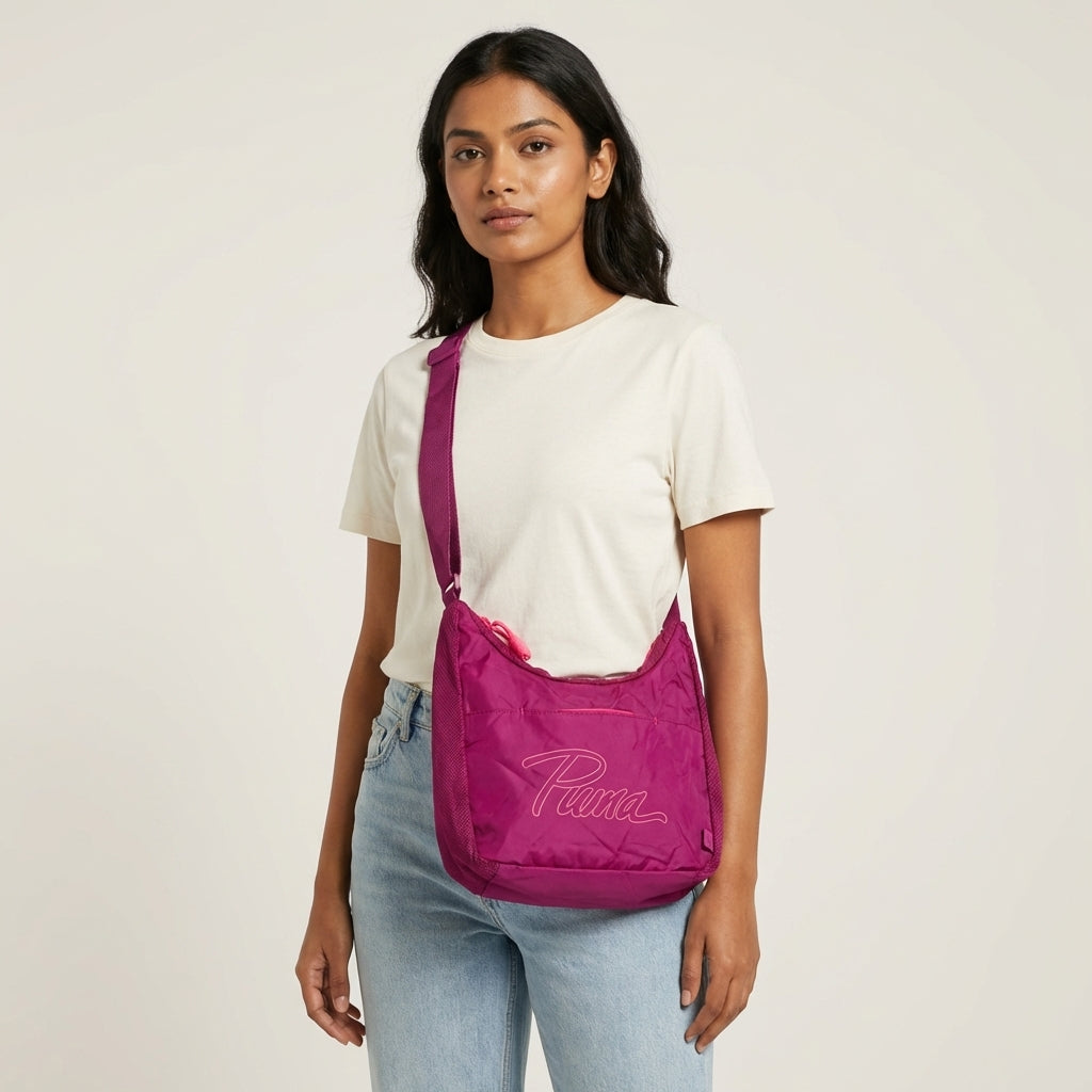 Puma Core Shoulder Bag Magenta