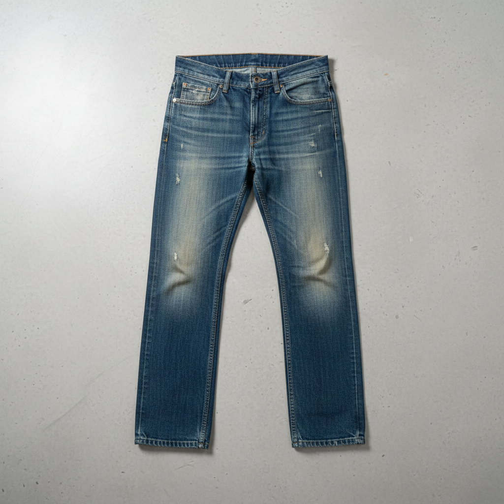 Puma Mens Regular Fit Dirty Worn Denim