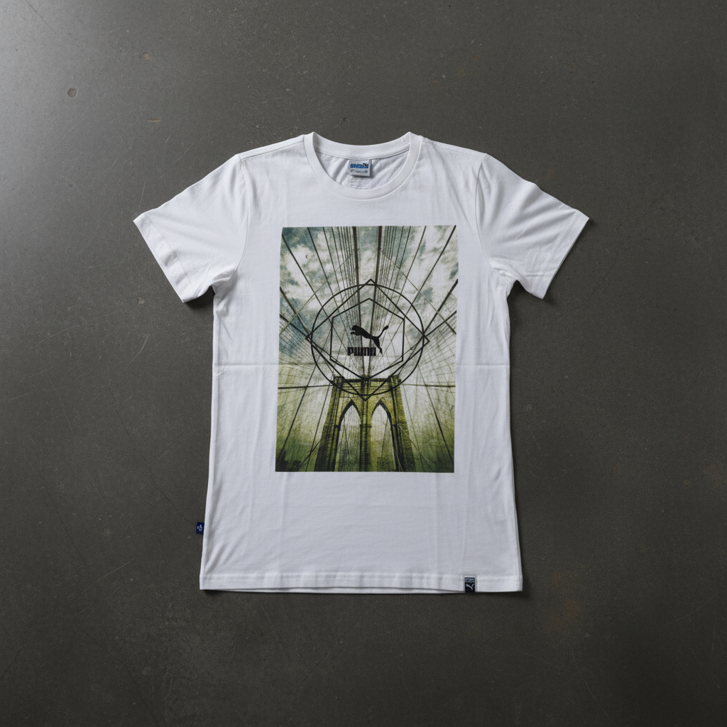 Puma Brand Puls Tee White