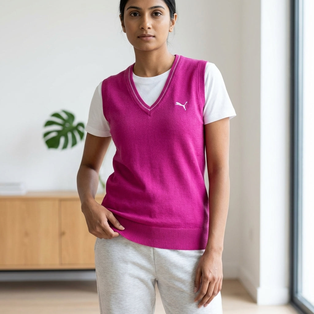 Puma SL Sweater Rose Violet-White