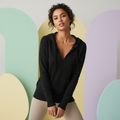 Puma Women's Hooded Knit Top Black