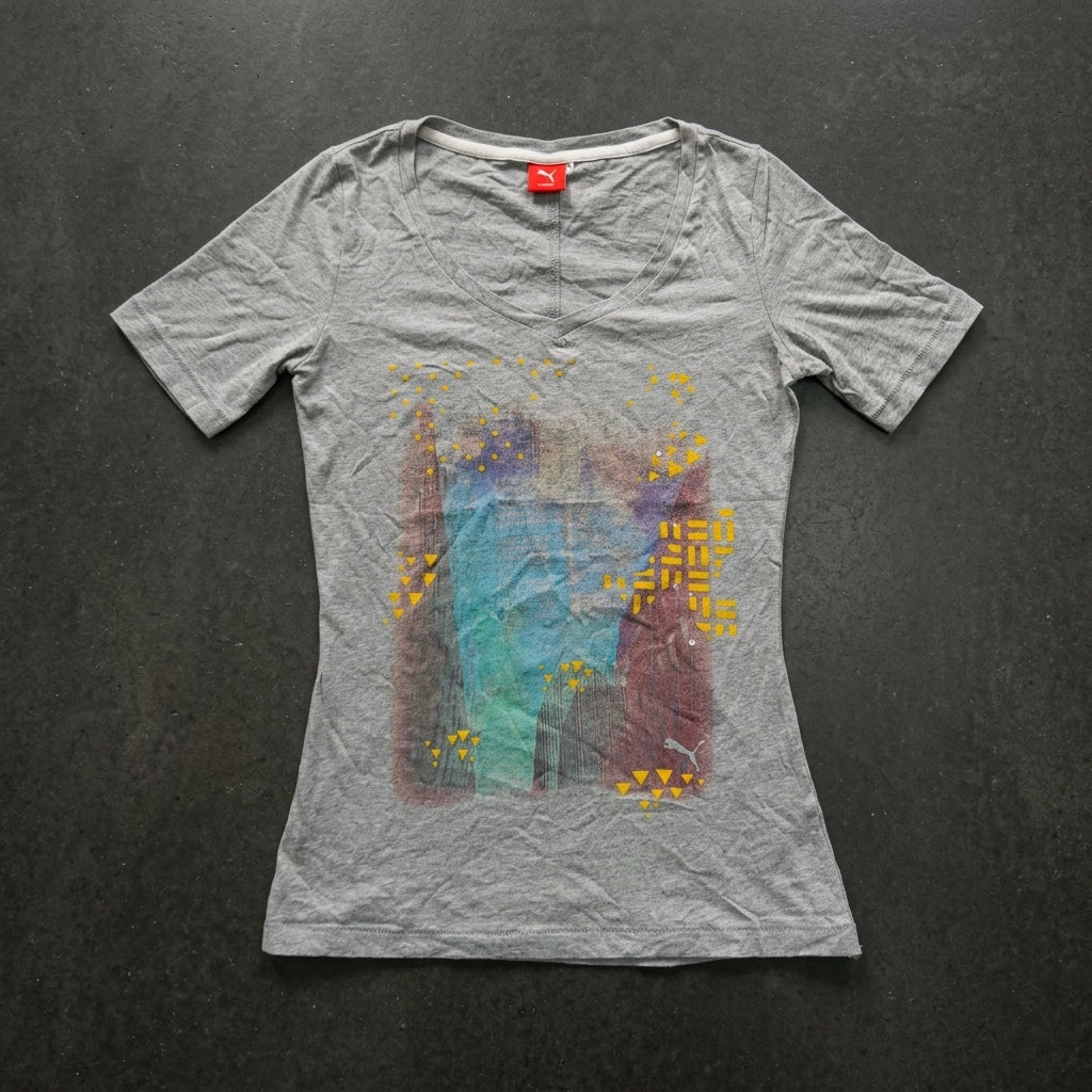 Puma Women's Tee Light Gray Heather