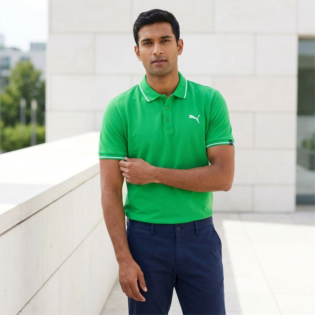 Puma Men's Single Jersey Classic Polo