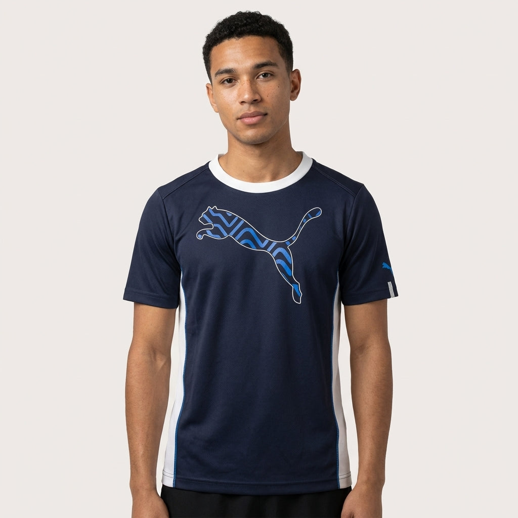 Puma Kids Active Cell Tee 1b Peacoat