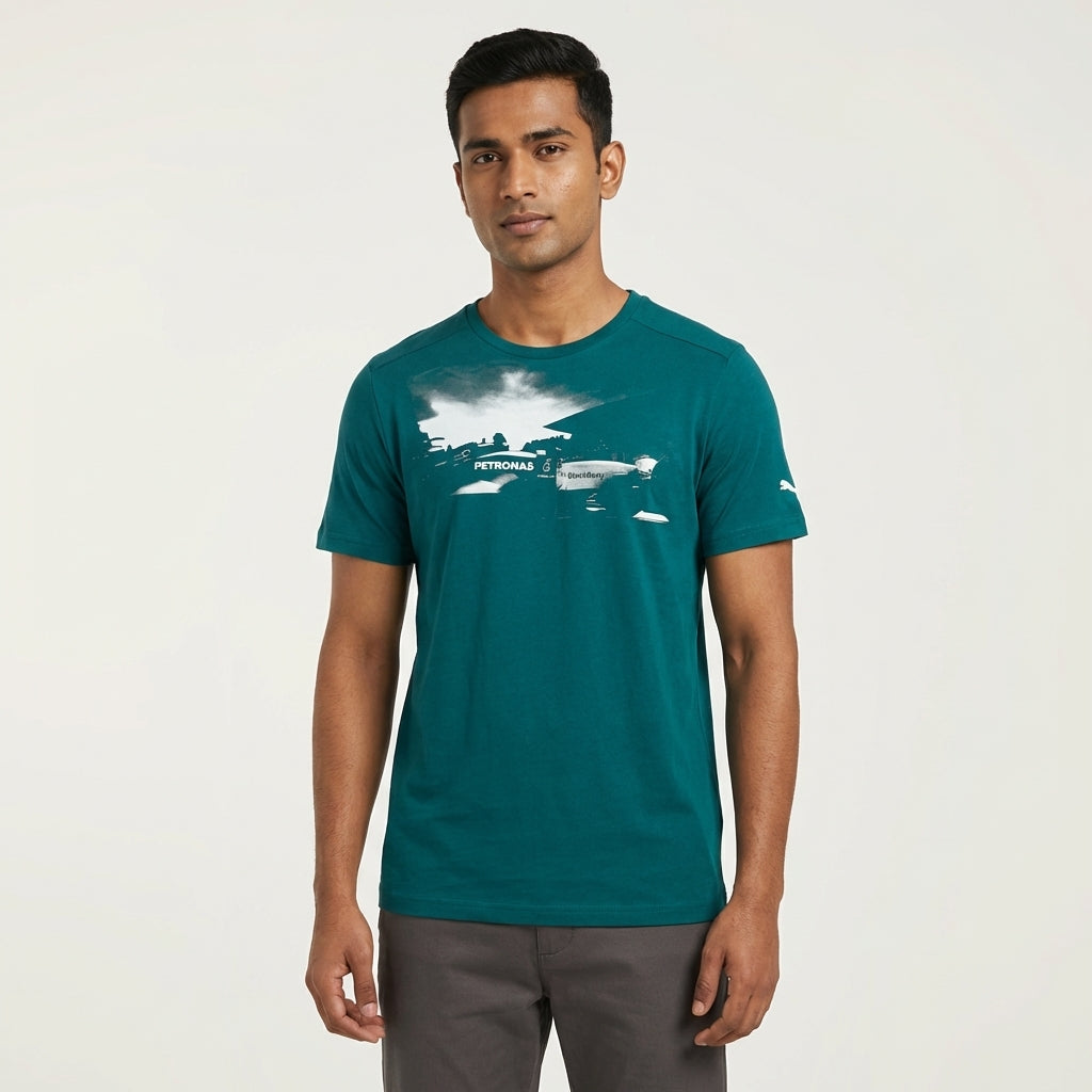 Puma MAMGP Graphic Tee Deep Teal