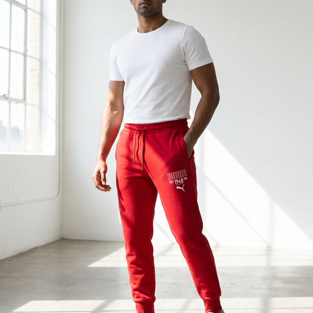 Puma Style Athletic Knitted Shorts