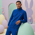 Puma Men's Sweat Jacket in Mazarine Blue