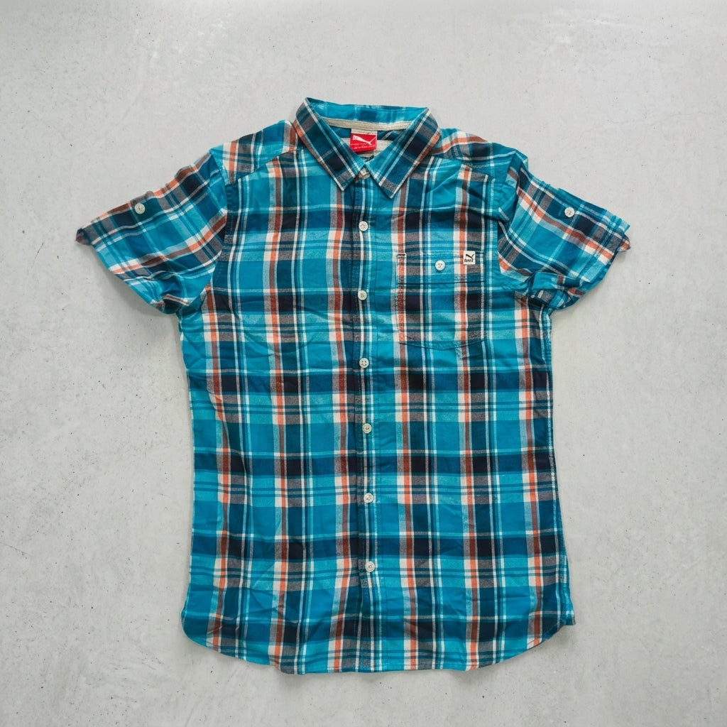 Puma Checked Shirt SL Capri Breeze