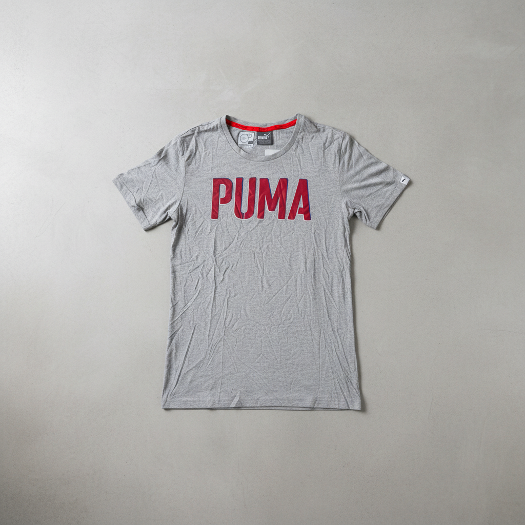 Puma Women's STYLE ATHL BF Tee Light Gray