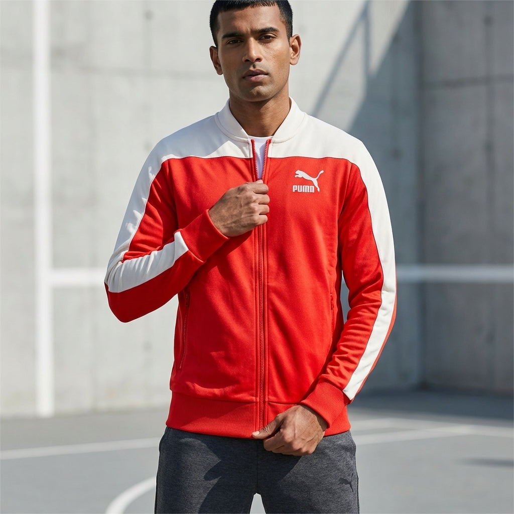 Puma Pierre Track Jacket fiery red