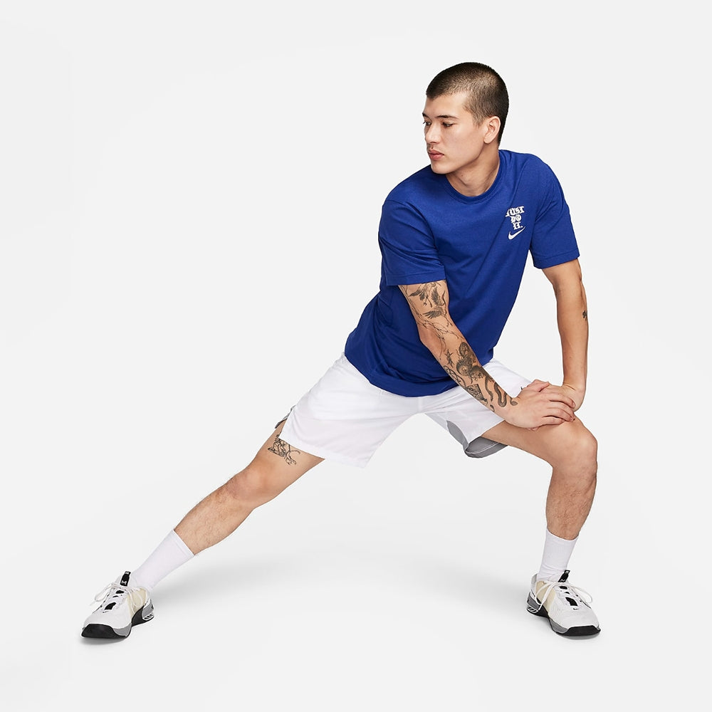 Nike Dri-FIT UV Hyverse Short-Sleeve Graphic Training Top