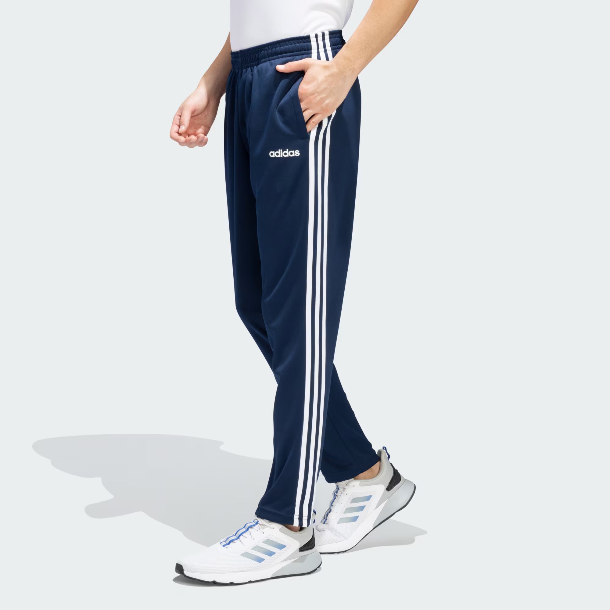 Adidas Polyester Printed Trackpants for Men