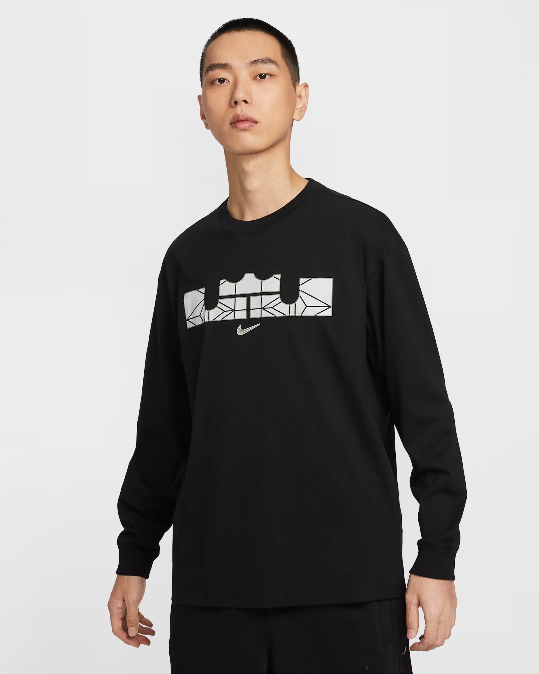 Nike Lebron M NK T-shirt Long-sleeve M90