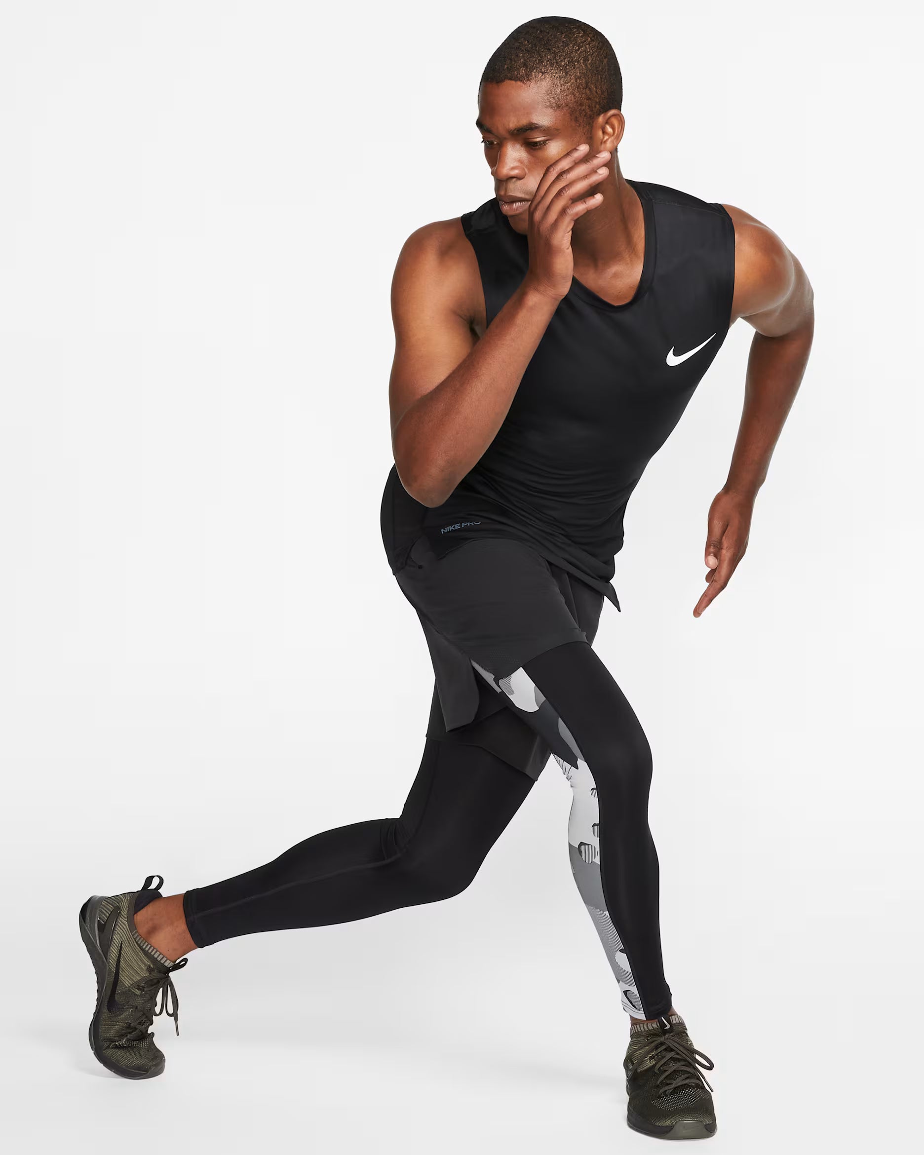 Nike AS Men's Non-Padded Sleeveless Compression Unitard