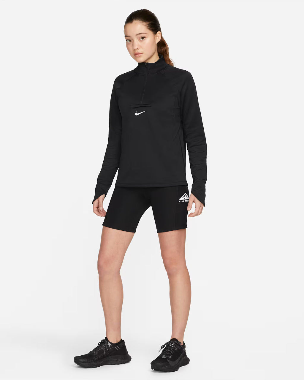 Nike Women's Dri-FIT Epic Luxe Trail Marathon Running Tights Shorts