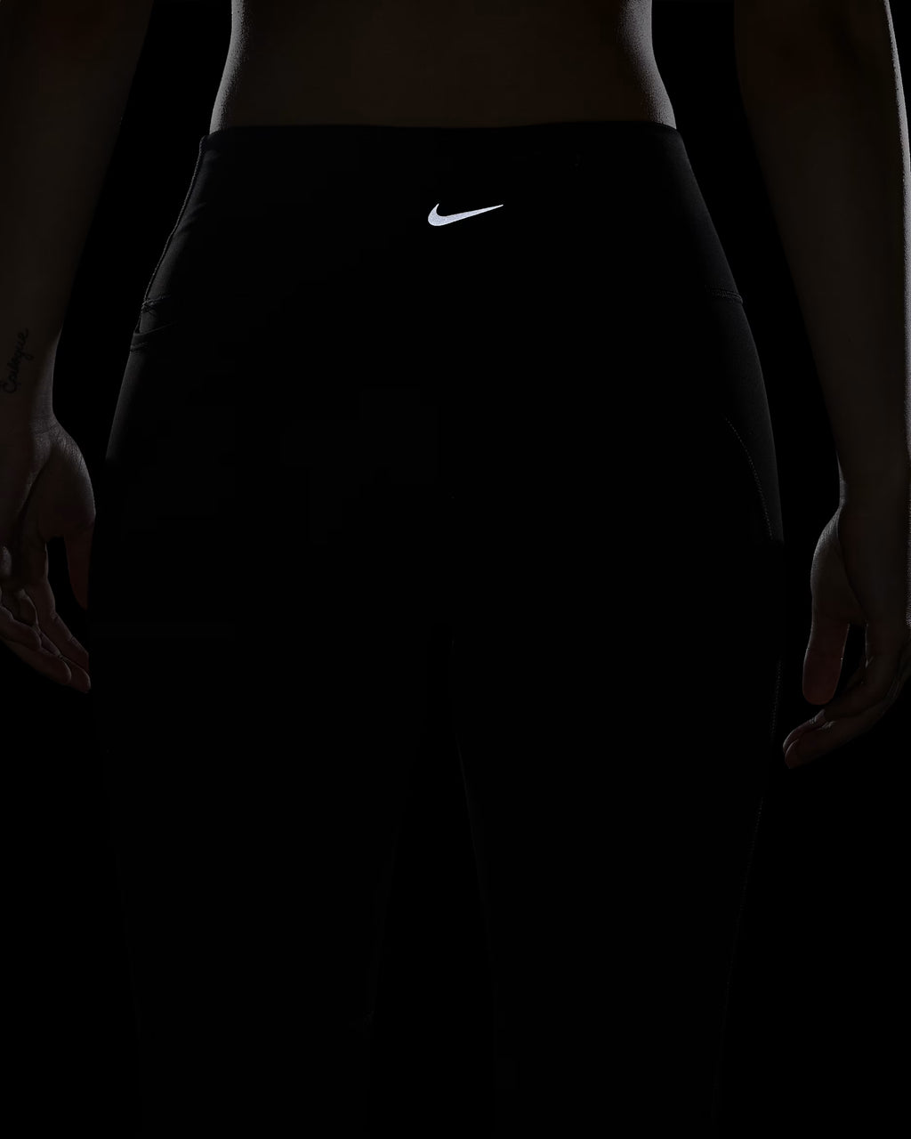 Nike Dri-FIT Fast Swoosh Mid-Rise 7/8 Running Tights