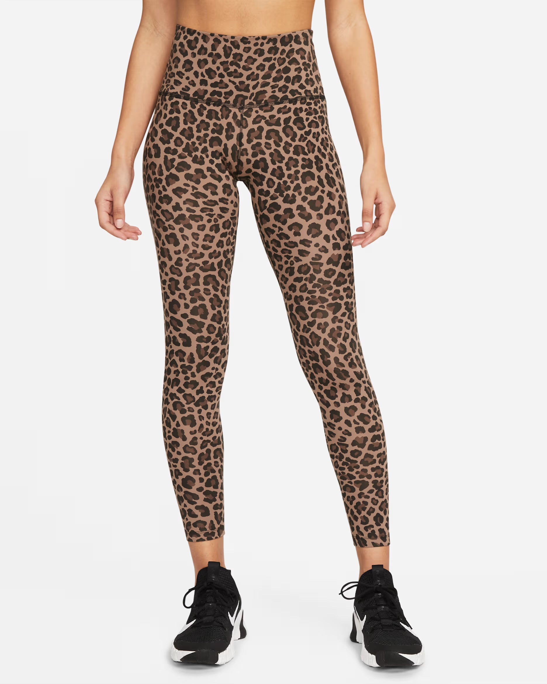 Nike One Dri-FIT High-Rise Leopard Training Tights