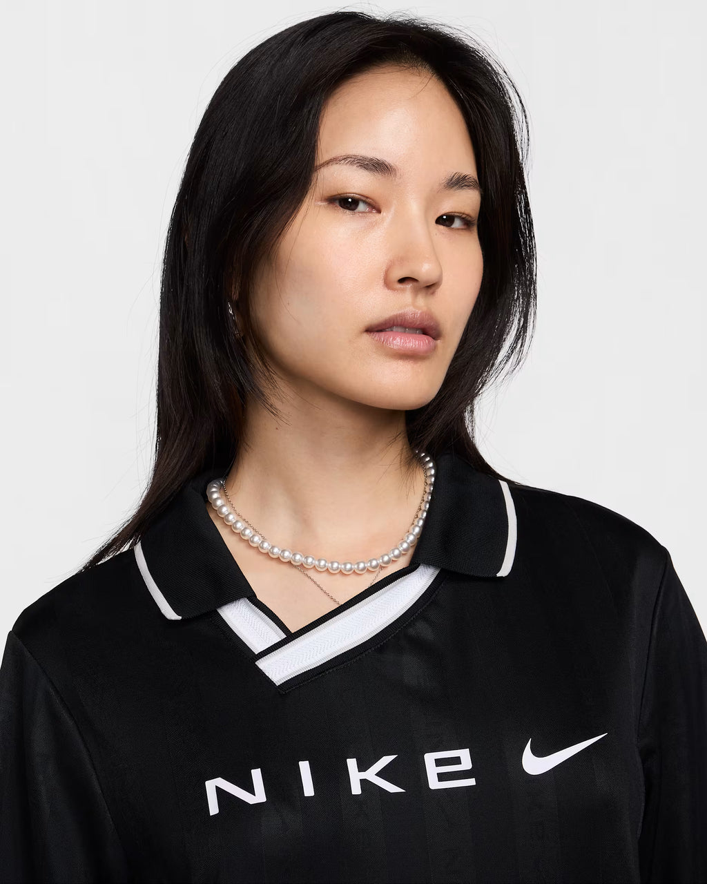 Nike Women's Sportswear Collection Dri-FIT Jacquard Long Sleeve Jersey