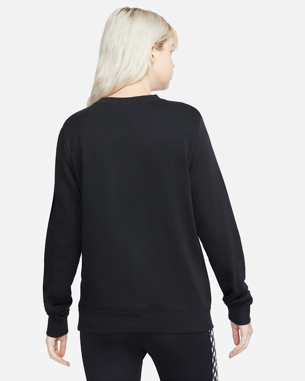 Nike Sportswear  Gingham Fleece Crewneck Pullover