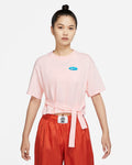 Nike Iconic Short Sleeve Tie Top