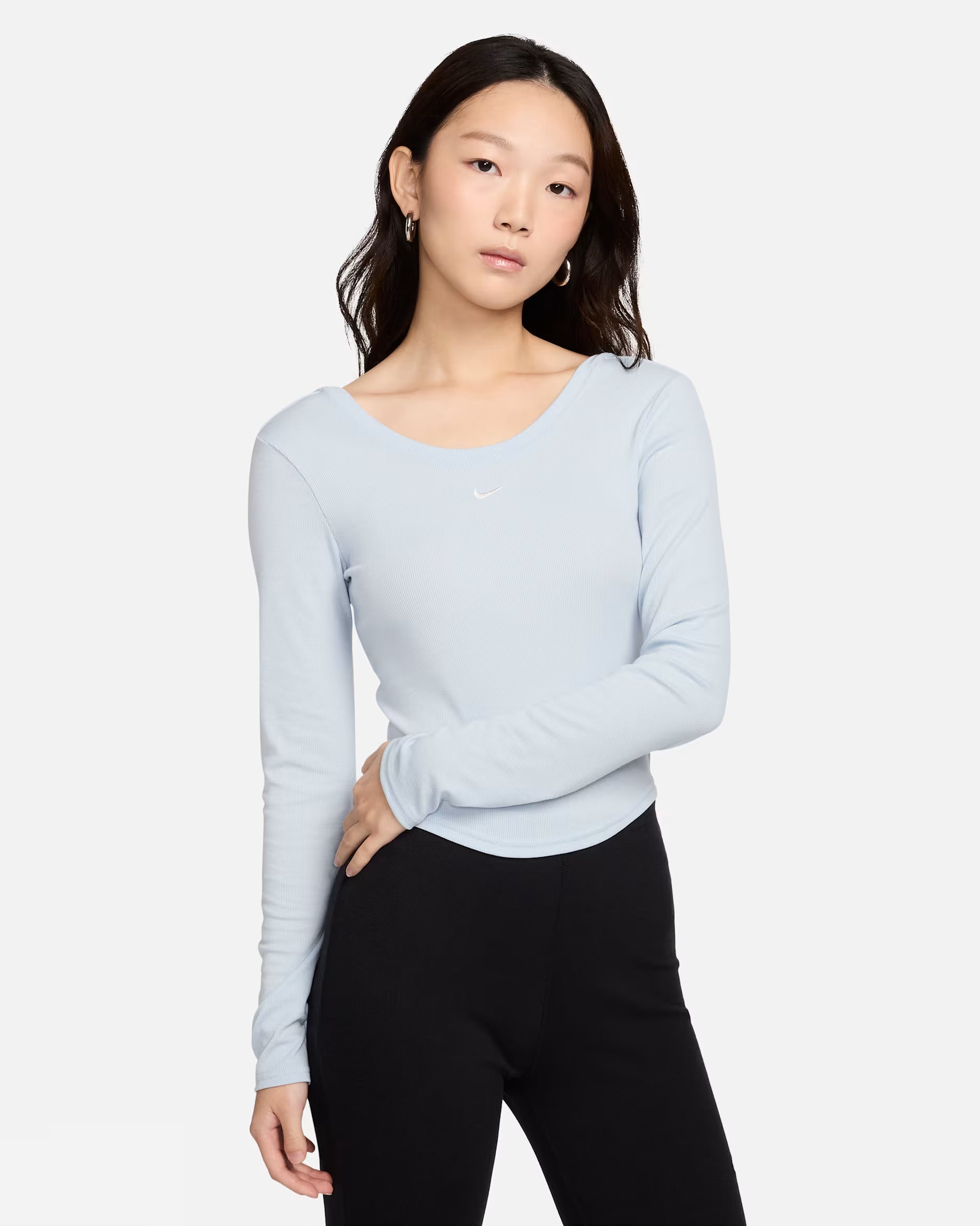 Nike Sportswear Chill Knit Mini Rib Long Sleeve