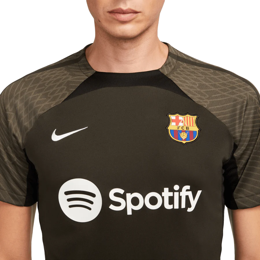 Nike Men's FC Barcelona Dri-FIT Strike Short-Sleeve T-Shirt
