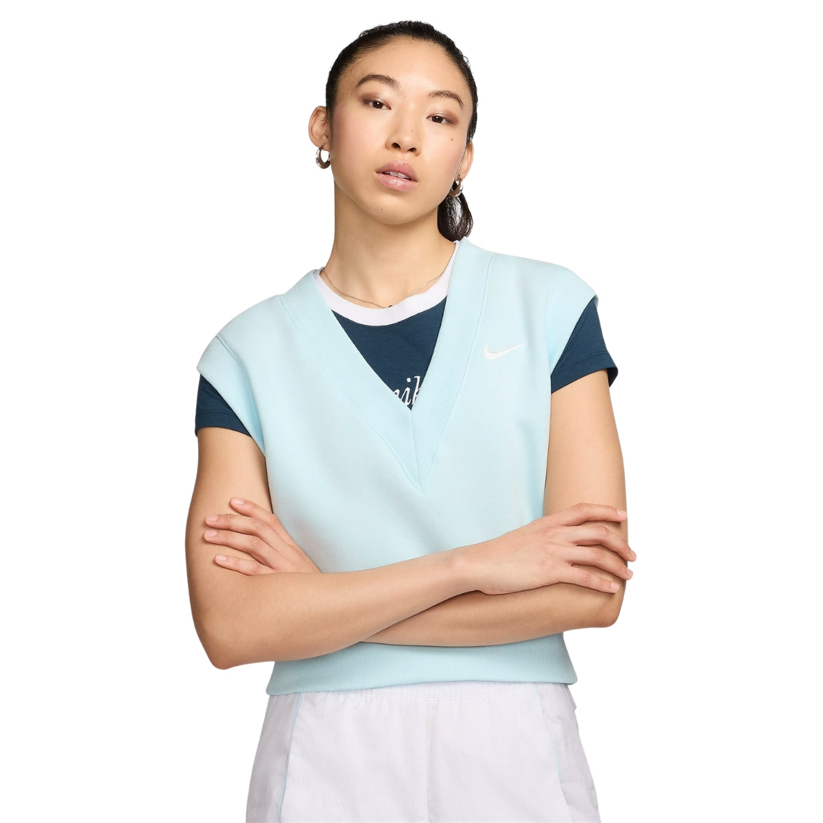 Nike Sportswear Phoenix Fleece Slvls Vneck