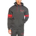 Puma Men's Athletic Full-Zip Hoodie Dark Gray Heather