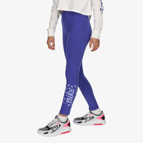 Nike Sportswear Girls' Essential Icon Clash Mid-Rise Leggings