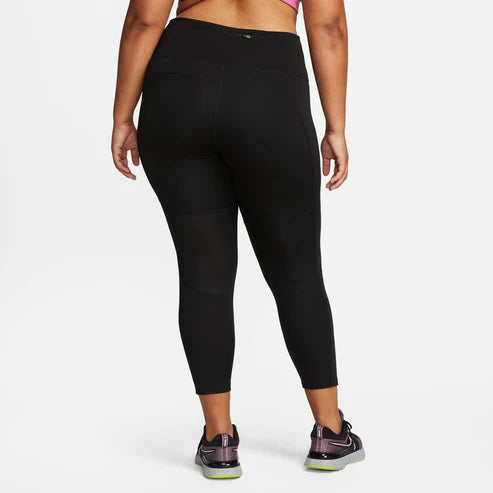 Nike Dri-FIT Fast Women's Plus Size Mid-Rise 7/8 Running Tights