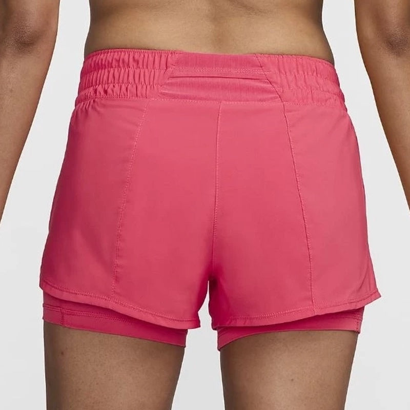 Nike Women's One Dri-FIT Mid-Rise 3-Inch 2-in-1 Training Shorts