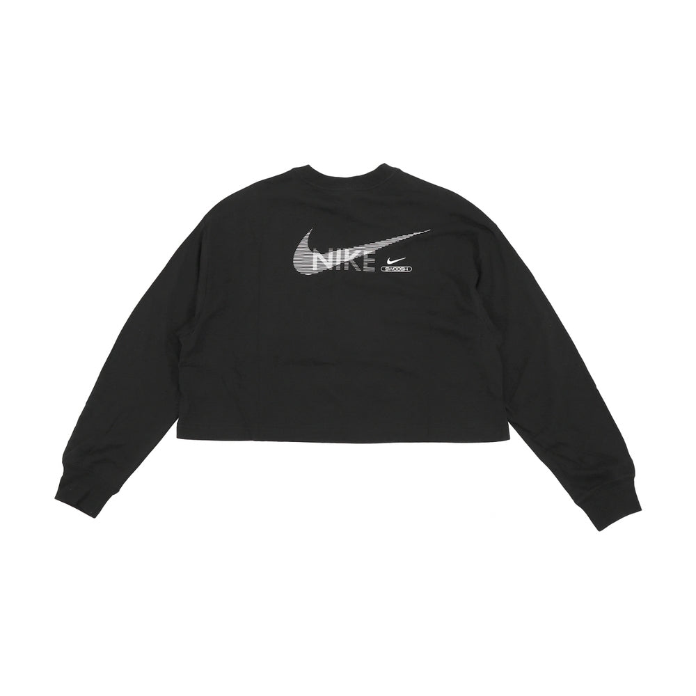 Nike Sportswear Swoosh Graphic Long-Sleeve Top