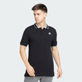 Adidas Polo T-Shirt Black
