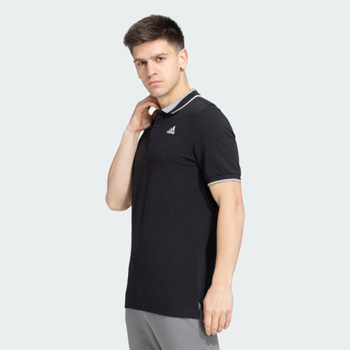 Adidas Polo T-Shirt Black