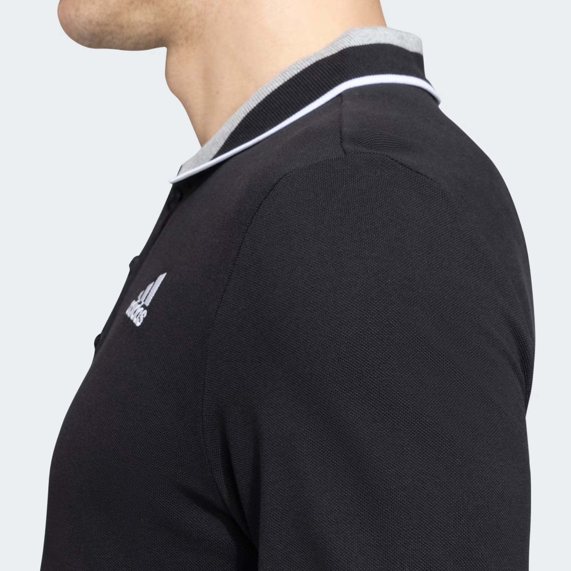 Adidas Polo T-Shirt Black