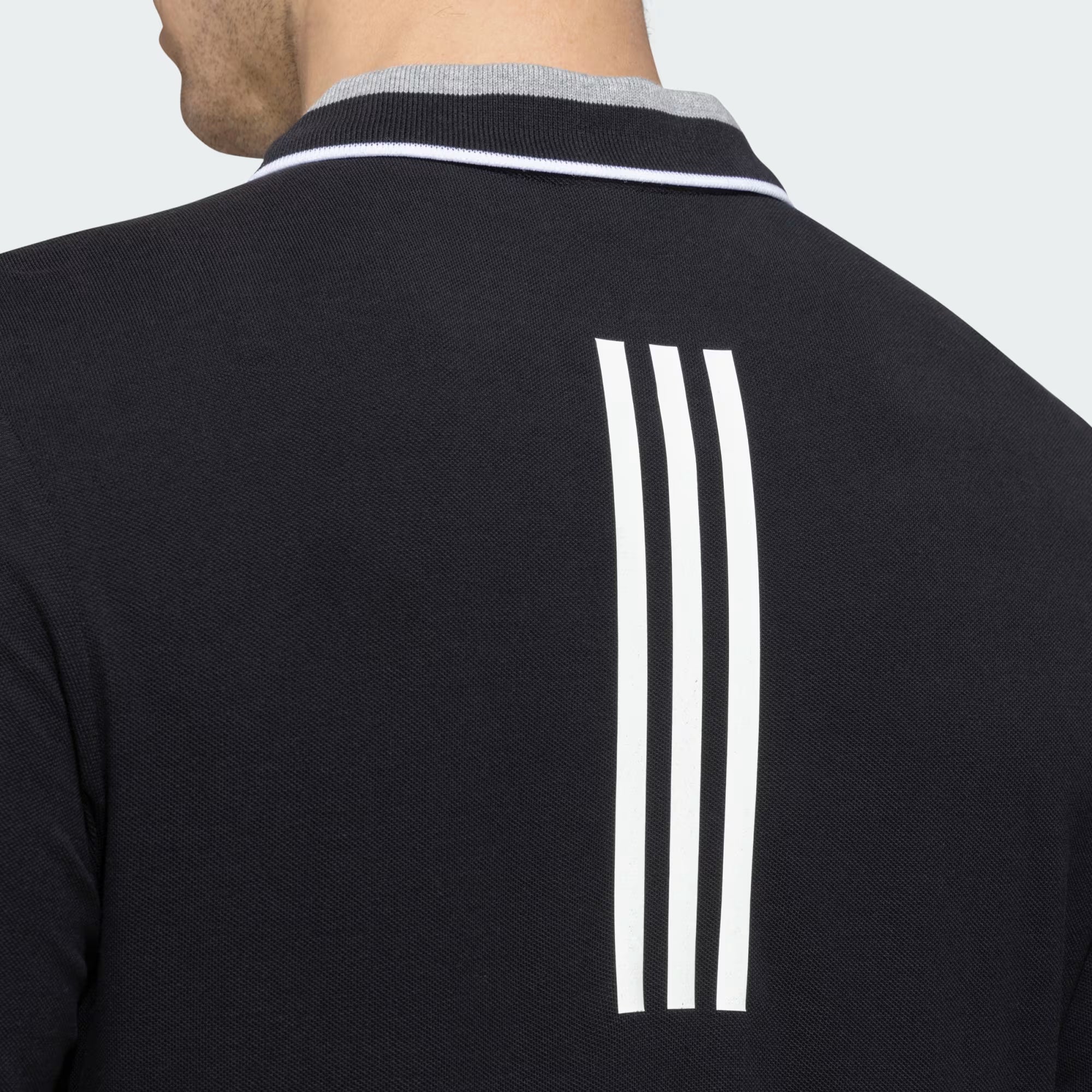Adidas Polo T-Shirt Black