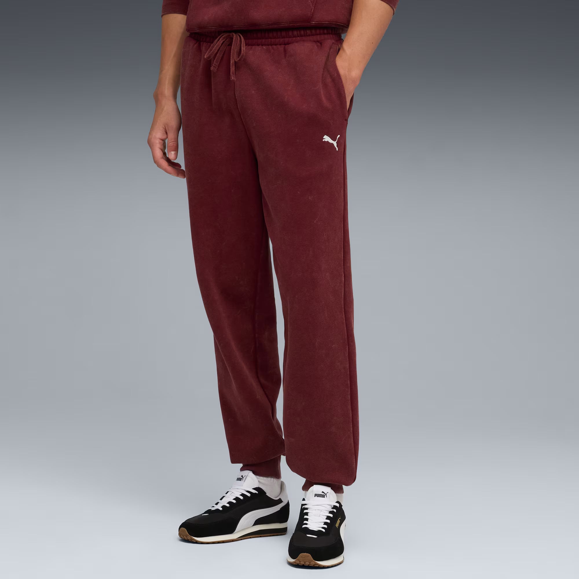 Puma Men's Logo Fleece Pants