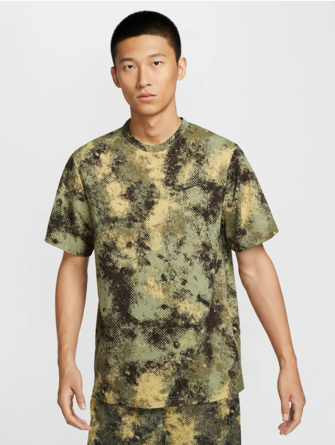 Nike Dri-FIT Camo Hyverse Short-sleeve Top
