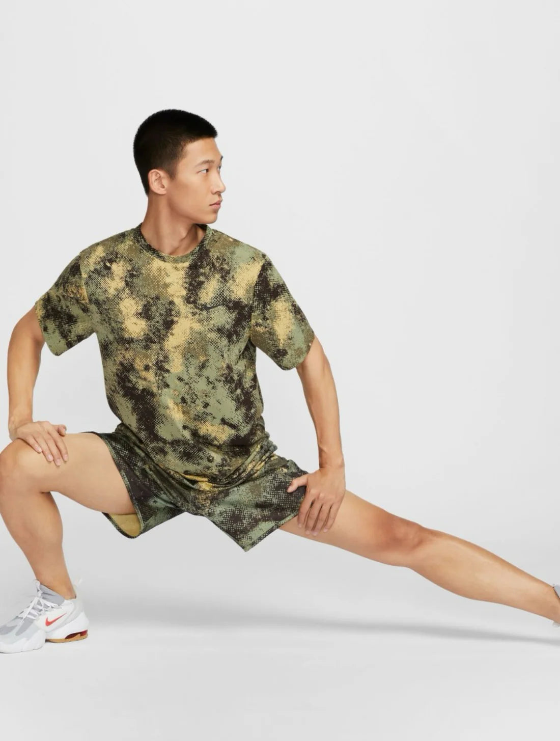 Nike Dri-FIT Camo Hyverse Short-sleeve Top