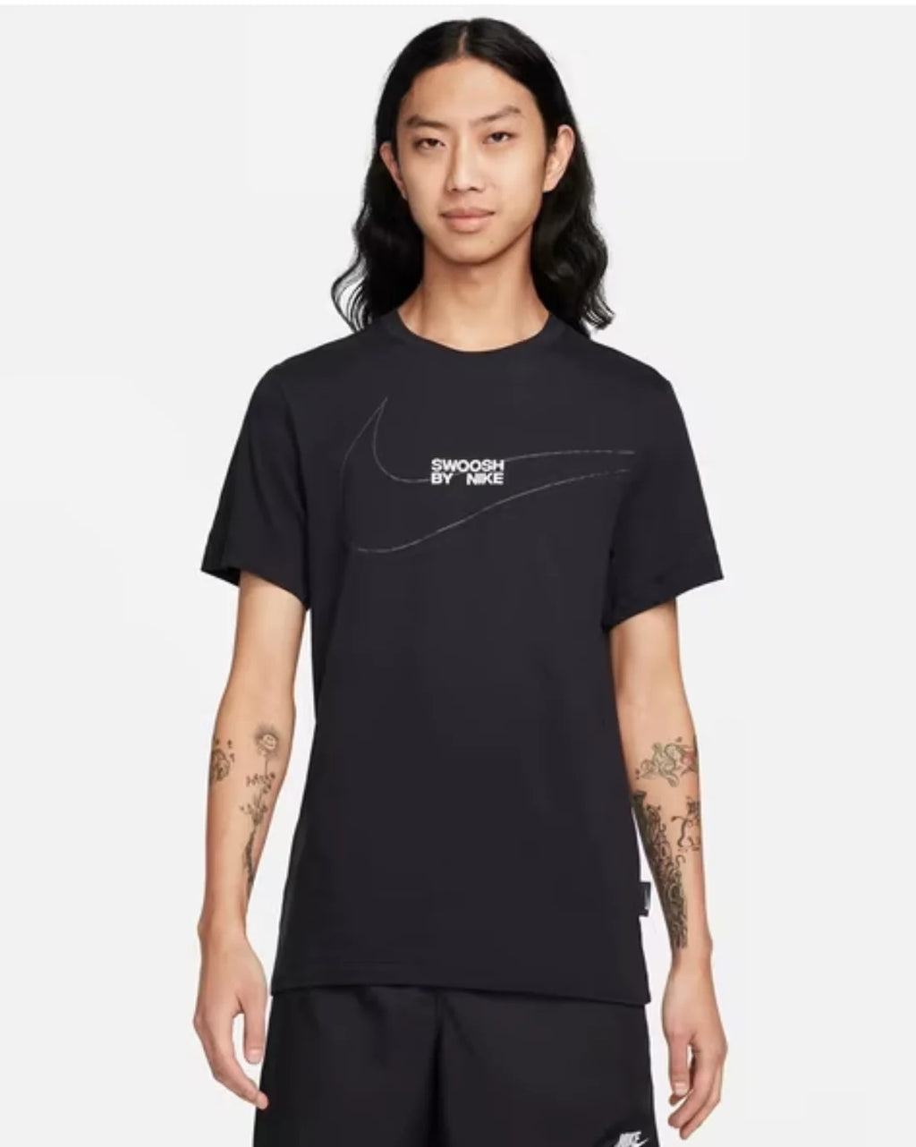 Nike Sportswear T-shirt Label Big Swoosh