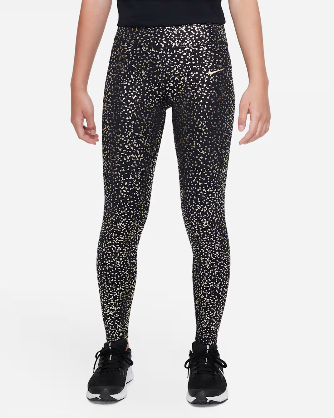 Nike Girls' Dri-FIT One All-Over Print Performance Training Tights