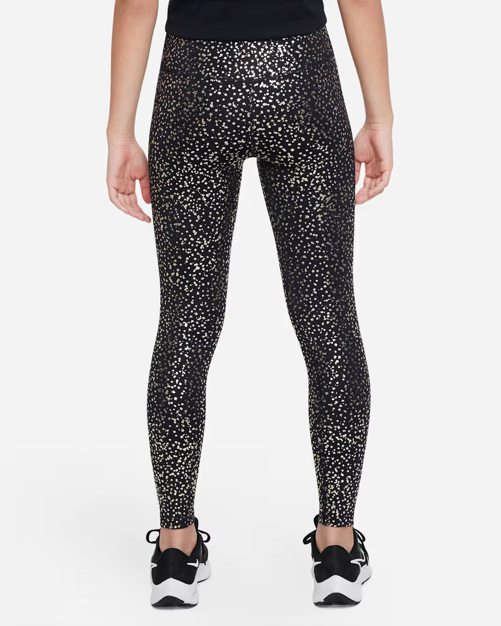 Nike Girls' Dri-FIT One All-Over Print Performance Training Tights