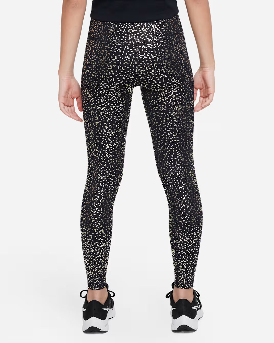 Nike Girls' Dri-FIT One All-Over Print Performance Training Tights