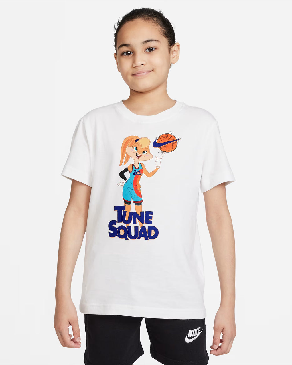 Nike Sportswear Girls' Hem Tape T-Shirt