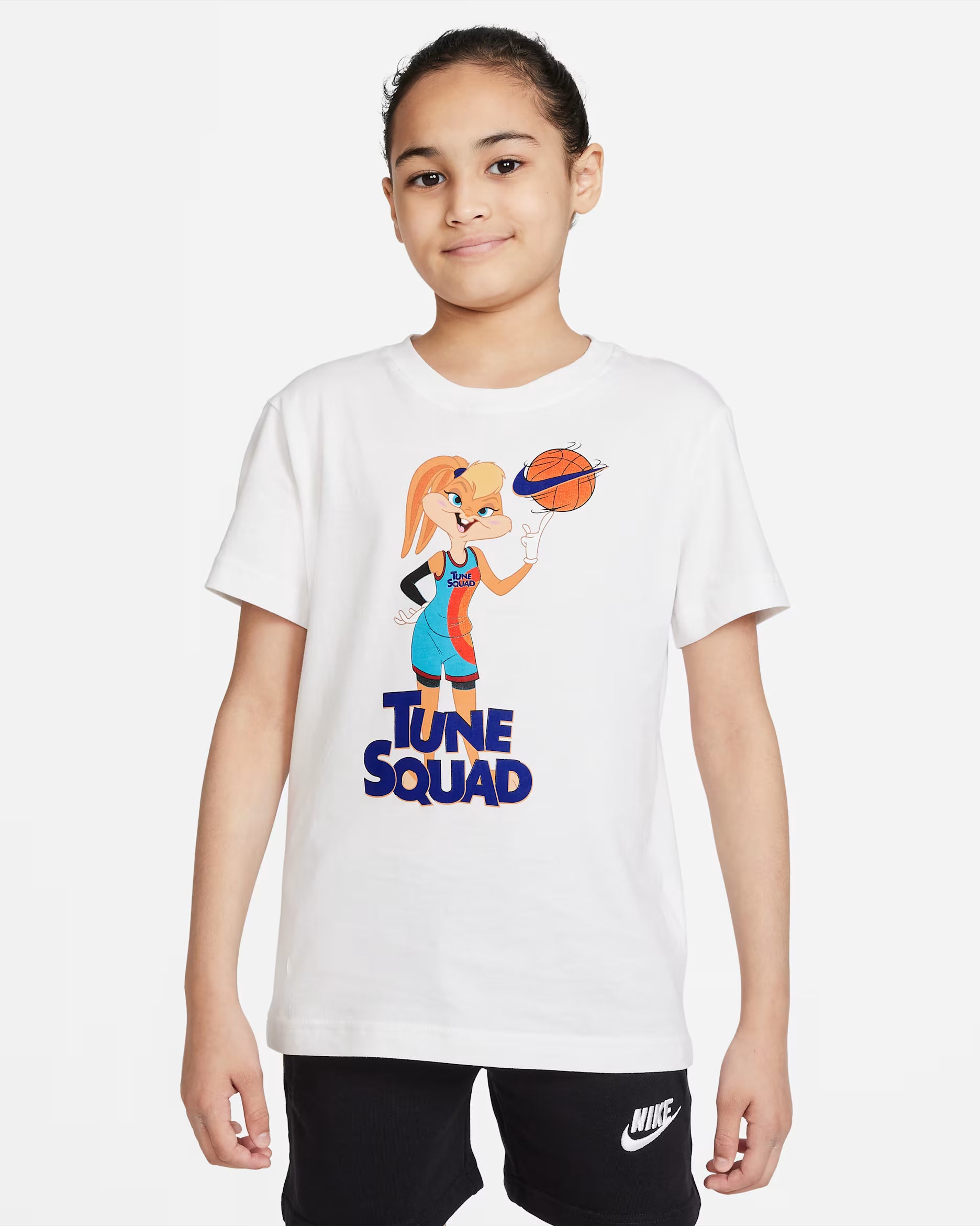Nike Sportswear Girls' Hem Tape T-Shirt