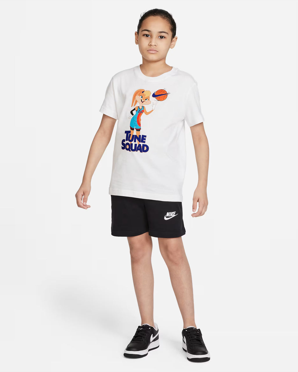 Nike Sportswear Girls' Hem Tape T-Shirt