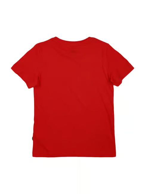 Puma Men's No.1 Tee in High Risk Red