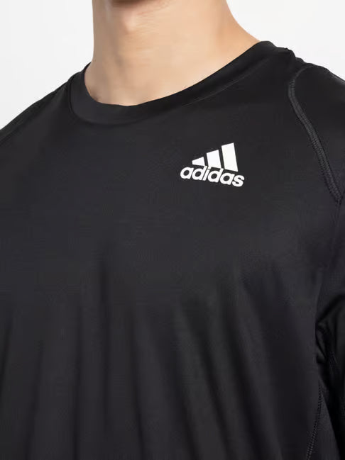 Adidas Printed T-Shirt Black